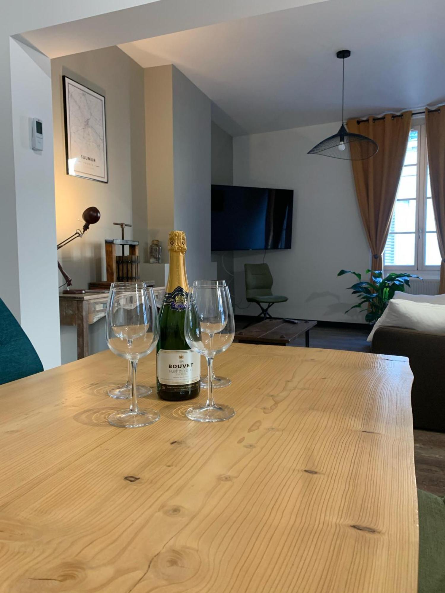 Apartmán La Propriete De Bacchus Saumur Pokoj fotografie