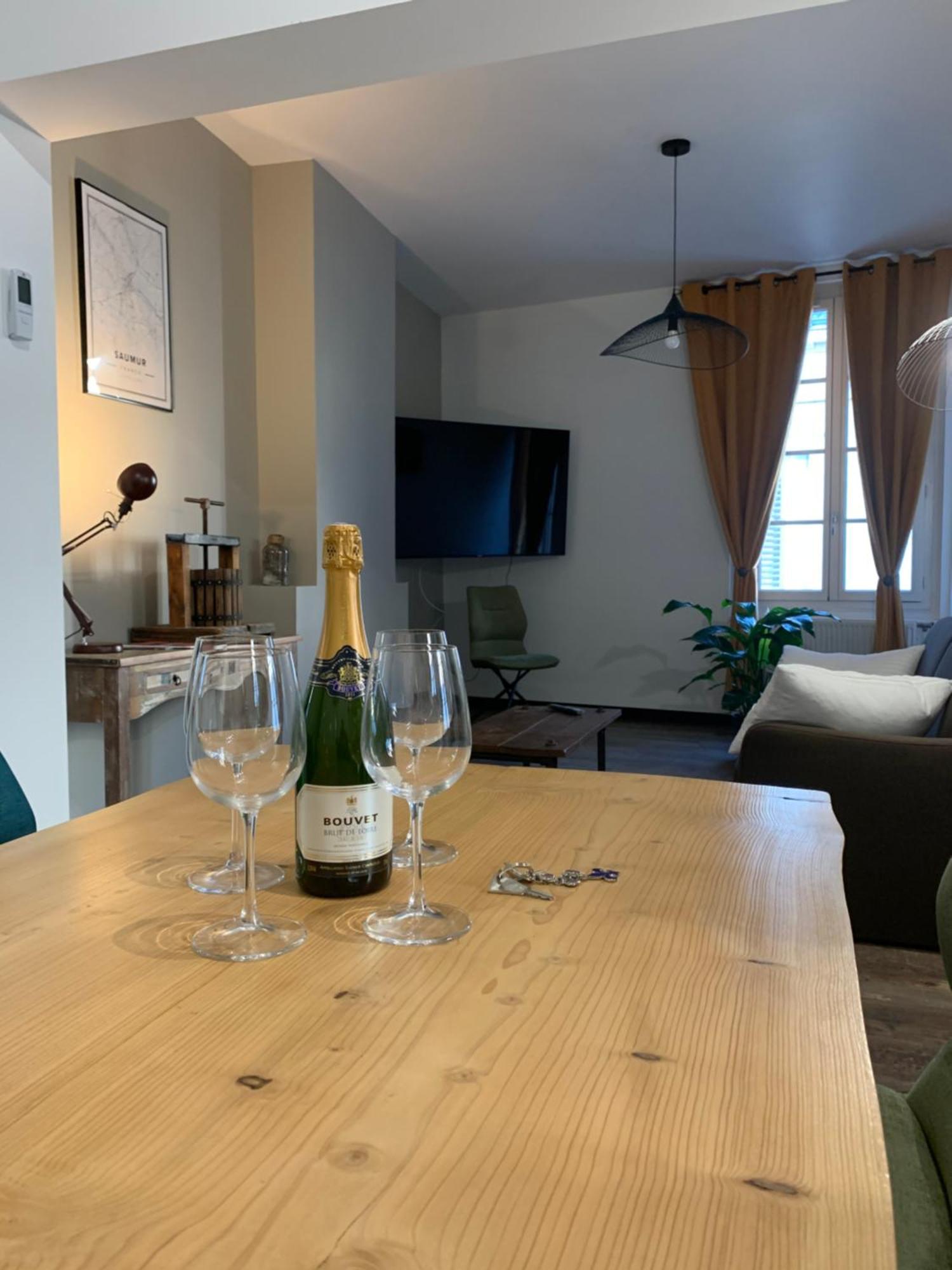 Apartmán La Propriete De Bacchus Saumur Exteriér fotografie